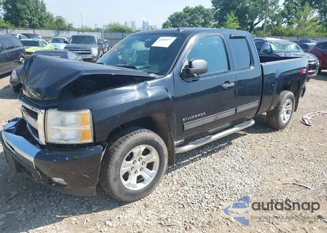 2010 Chevrolet Silverado 1500 Lt из США, поврежденный, VIN 1GCSKSE36AZ298214